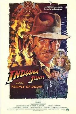 Poster for Indiana Jones and the Temple of Doom